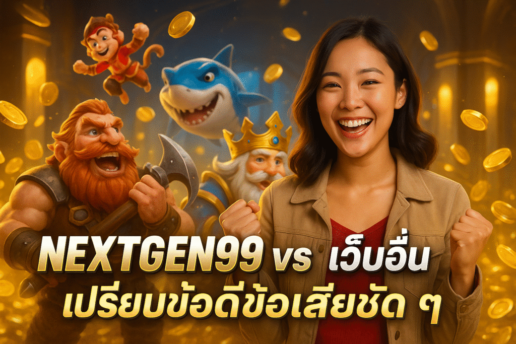 NEXTGEN99 vs เว็บอื่น เปรียบข้อดีข้อเสียชัด ๆ