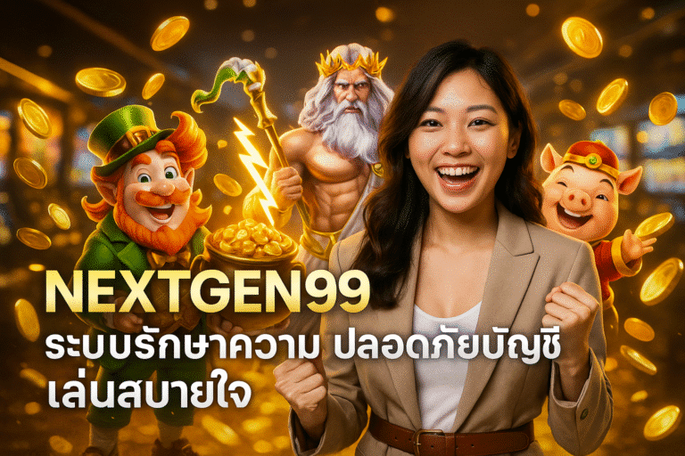 NEXTGEN99 ระบบรักษาความปลอดภัยบัญชี เล่นสบายใจ
