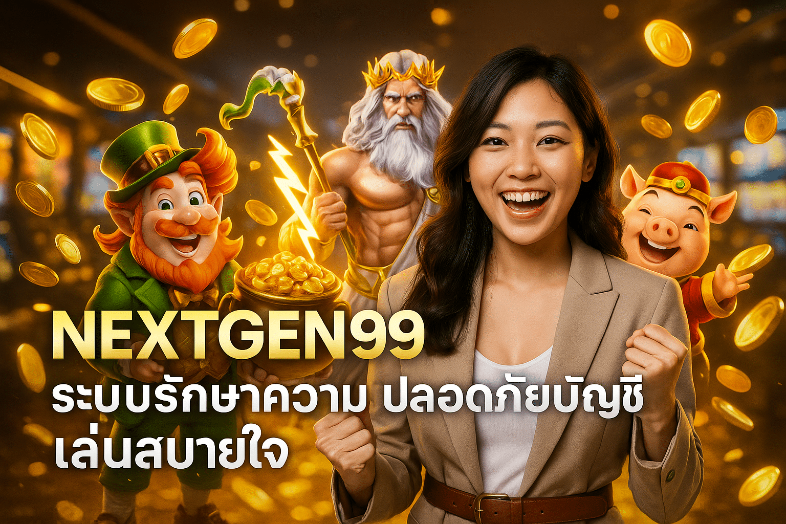 NEXTGEN99 ระบบรักษาความปลอดภัยบัญชี เล่นสบายใจ
