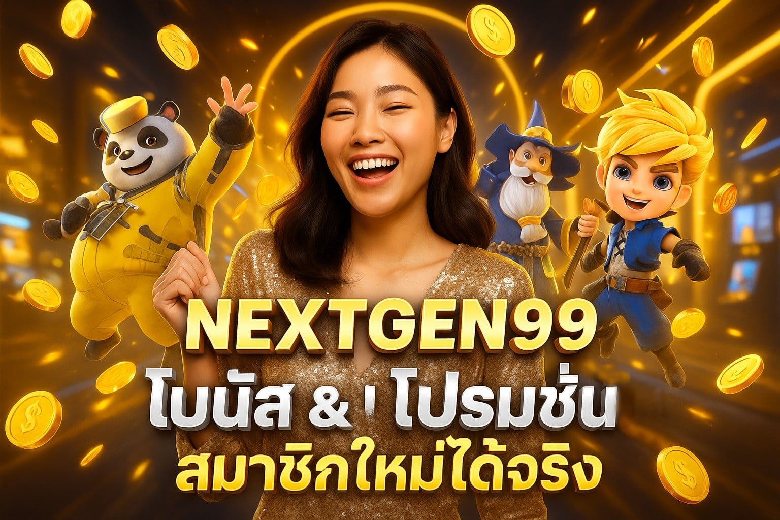 NEXTGEN99 โบนัส & โปรโมชั่น สมาชิกใหม่ ได้จริง
