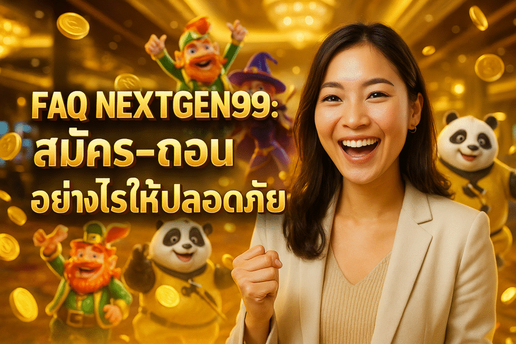 FAQ NEXTGEN99: สมัคร-ถอนอย่างไรให้ปลอดภัย